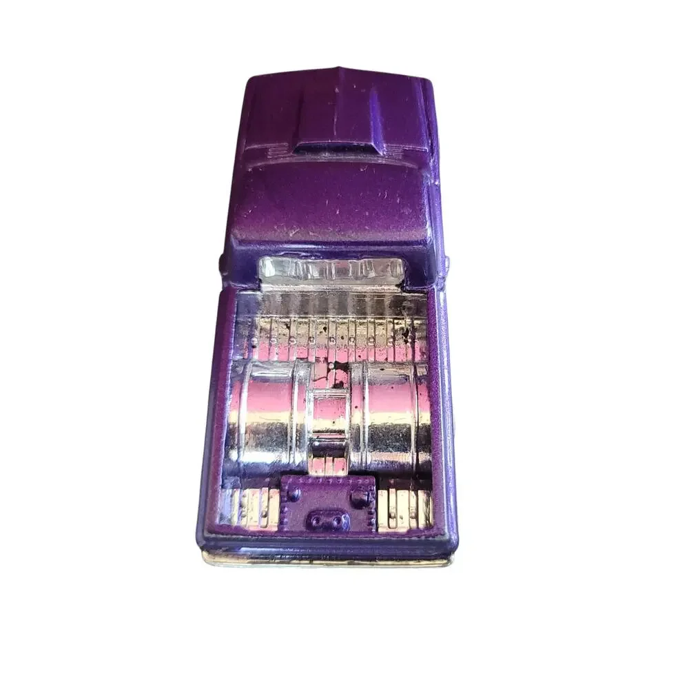 2013 Hot Wheels 67 Chevrolet C10 Purple Hoosier Malaysia 1:64